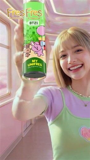 Fres & Natural with BT21 is back! (5s)