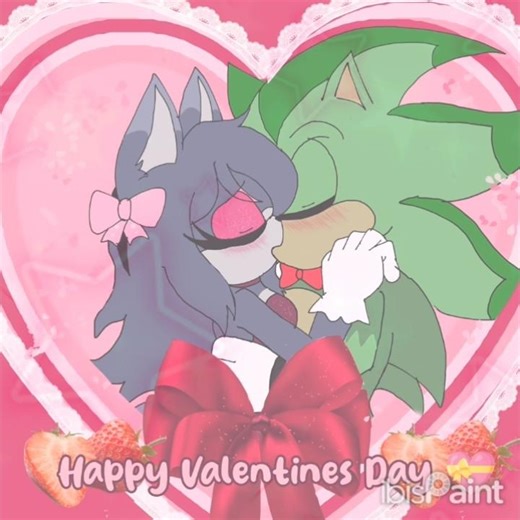 Special Valentines Gift For My Boyfriend #fyp #speedpaint #art #shorts #valentines #sonicoc