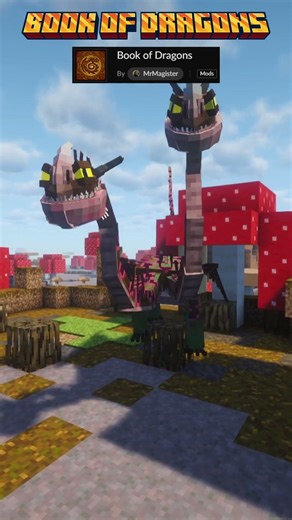 Minecraft Top Dragon Mods! #6 #shorts #minecraft