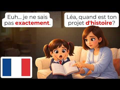 🇫🇷 Managing Time in French | Mother & Daughter Conversations A1-A2