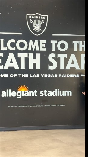 You won't believe the inside of this stadium #vegas #raiders #nfl