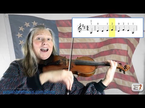 How to Play Yankee Doodle - Violin Lesson