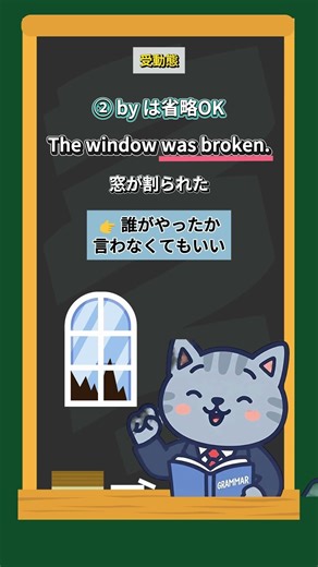 受動態ってbe動詞＋過去分詞でOKって思ってない？