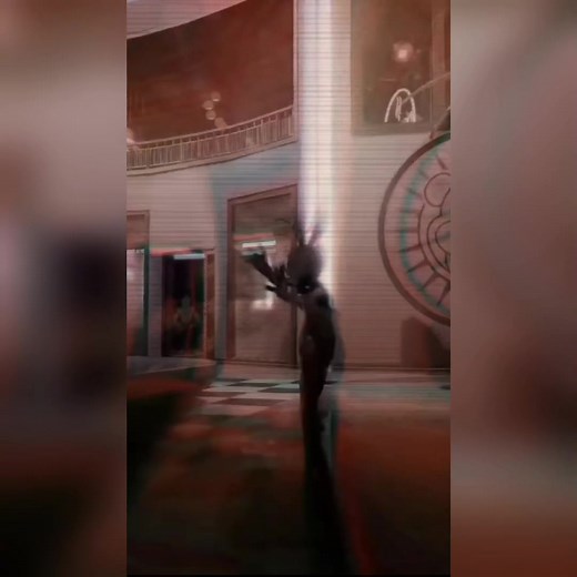 Hilarious Vanny Running Animation in FNAF World Bouncer