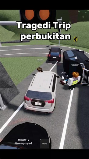 Demn si bro tepar @BeruangPutih 🙂 ,Woi lah banyak kali ini tragedi di rp @Dewa 🙂 - nama game: Car driving indonesia #cdid #roblox #robloxfyp #fyp