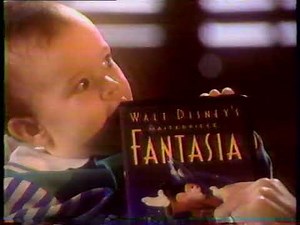 1991 Disney Fantasia VHS Commercial