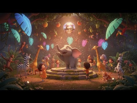 Happy Elephant Dance Song 🐘 | Boom-Boom Stomp-Stomp Kids Rhyme