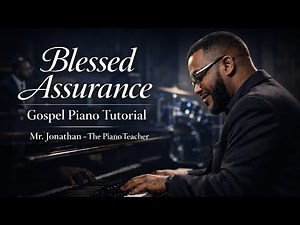 Blessed Assurance | Gospel Piano Tutorial (Old School Church Style)
