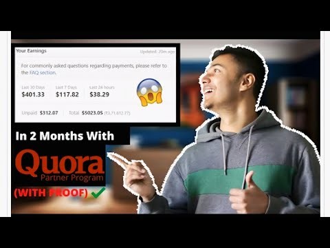 How To Earn Money With Quora Partner Program | 100% Working Method