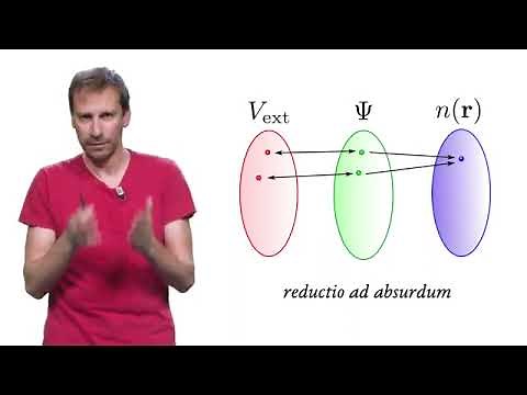 Density of Functional Theory Lecture # 8 - Demonstration of the Hohenberg Kohn theorem