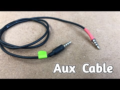 How to Make AUX Cable from Old Earphones | Easy DIY