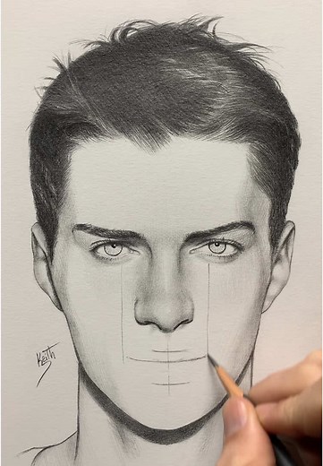 Step-by-Step Boy's Face Drawing Tutorial