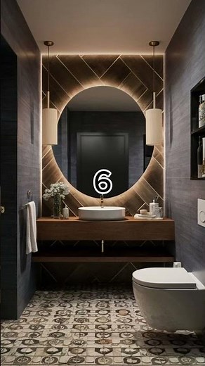 Top 10 Trendy Powder Room Designs