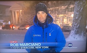 ABC’s World News Tonight with David Muir visits Syracuse as area is pounded with snow