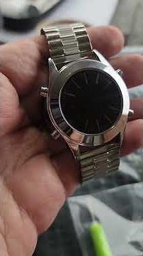 4 Watches for the blind and visually impaired that speak in Spanish, metal strap, keychain sporty...