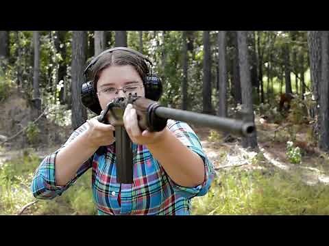Mae Shoots the Springfield 1903 Air Service Rifle
