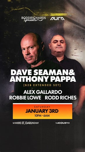 When Anthony Pappa talks, you listen. AURA is next — and it’s going to be something special ✨ Sydney, don’t miss this! 🎟️ Link in bio | Aura Nightclub