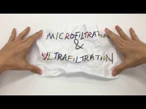 Membrane Separation Process - Microfiltration and Ultrafiltration