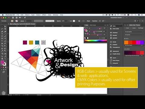 Illustrator CC color panels color, Color swatches, Color themes, Color guide, adobe colors