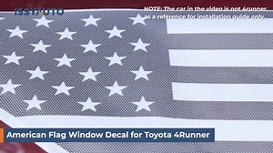 Watch How to Install Rear Window Decal for Toyota 4Runner on Amazon Live