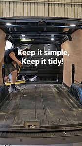 Keep it simple, keep it tidy! #vanracking #electrician #vans #tradesman #plumber #racking #vanstorage #construction #yokevans #vanlife #engineering #engineer | Yoke Vans