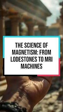 The Science of Magnetism: From Lodestones to MRI Machines