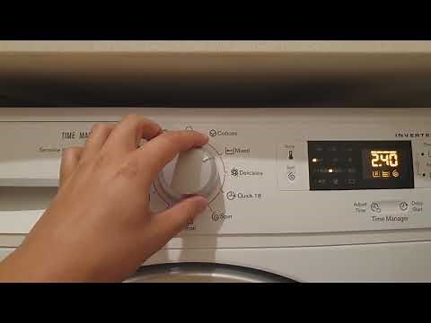 How to Use Your Electrolux Time Manager Washing Machine