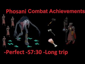 (Combat Achievements) All Phosani's Nightmare Grandmaster Tasks