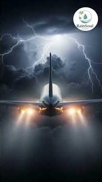 “Airplane Flying Through Heavy Rain & Thunderstorm | Epic Cockpit & Landing View in Storm”
