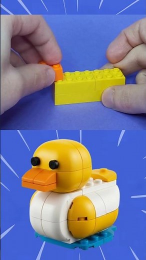 🦆 LEGO Ideas Duck Tutorial #lego #duck #animal #tutorial #ideas