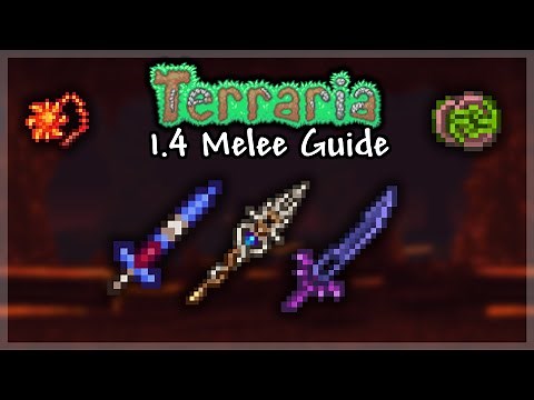 Terraria 1.4 Melee Guide (Pre-hardmode)