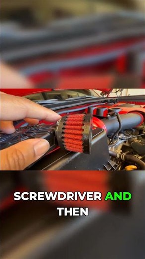 Easy new filter install! No tight screws needed! #automobile #watchoutforthenew #tools #diy #cartok