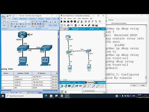 11.6.2 Lab - Switch Security Configuration