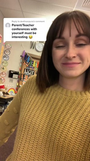 Teacher Conference with Miss Anderson | Proud Mom Moment
