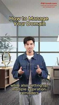 How to Manage Your Domain #domain