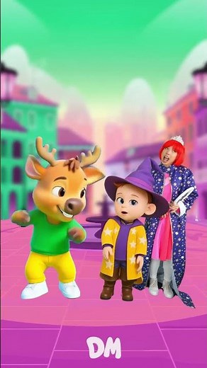 "Mosquito & Damoose! 🦟 #KidsSongs #Shorts #kidssongs #cartoon