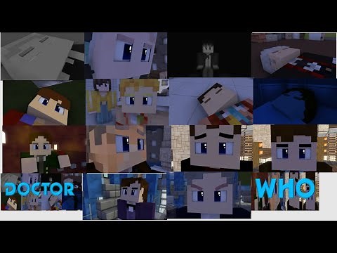 All The Doctors Regenerations | Minecraft Animation | Doctor Who