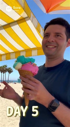 biggest ice cream moment of spring break #foodie #springbreak #shorts