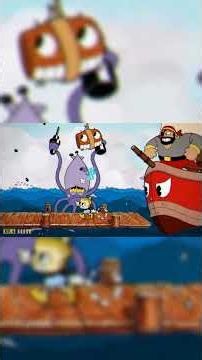 Cuphead - Captain Brineybeard Boss Fight (A+ Rank, No Damage, Chalice) #cuphead #shorts #gaming