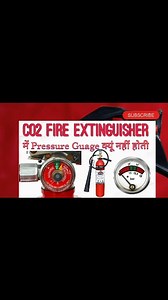Why gauge is not used in co2 🧯 ❓❓❓ . . #fireworks #fire #fireextinguishers #trends #fbyシvideo #virals #firefighting | Fire-fighting and Fire Alarm system