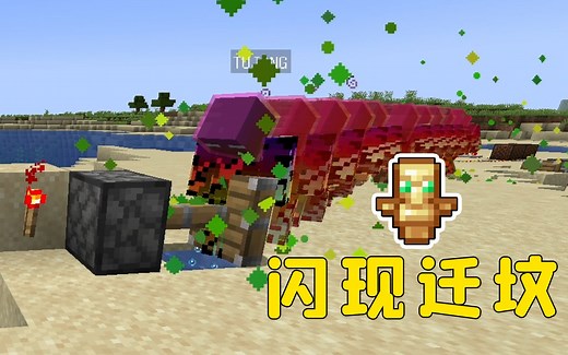 我的世界：不死图腾，闪现迁坟，极简濒死传送！