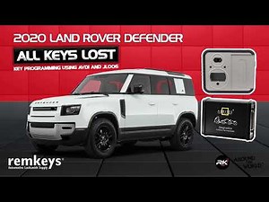 2020 Land Rover Defender All Keys Lost - Key Programming using AVDI and JL006 - Remkeys