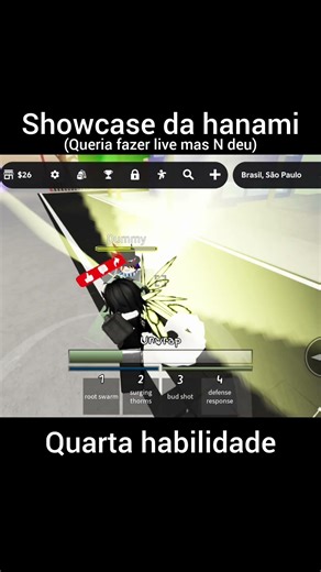 Showcase da hanami no jujutsu shenanigans #jujutsushenanigans #jujutsukaisen #roblox #hanami