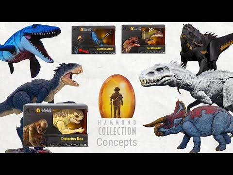 Tons of Hammond Collection Concept Figures!! (Mattel Wishlist)