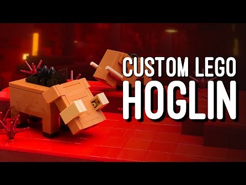 LEGO Minecraft: Custom Hoglin Tutorial!