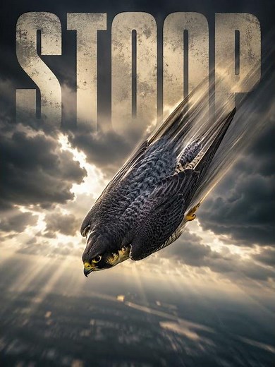 This Bird Flies at 390 km/h! 🦅💨 (Faster Than a Formula 1 Car)