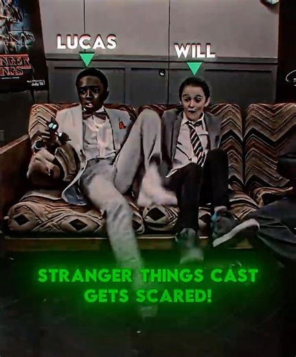 Stranger Things Gets Scared! 😂🔥 #strangerthings #strangerthingsedit #strangerthings5