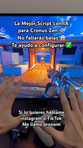 🎯 AIMBOT CRONUS ZEN ✅ La Mejor Script para Call of Duty Warzone Black ops 7 Ps5 Xbox Pc configurar