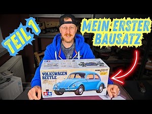 My FIRST Tamiya kit! VW Beetle UNBOXING - Part 1