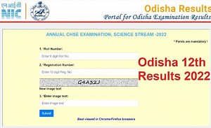 CHSE Odisha 12th Result 2022 Link - Arts Commerce & Science